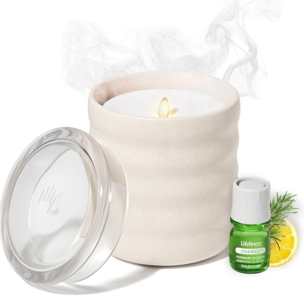 Lifelines Electric Candle Diffuser with Essential Oil